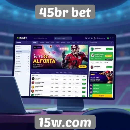 Interface e experiência do usuário no 45br bet